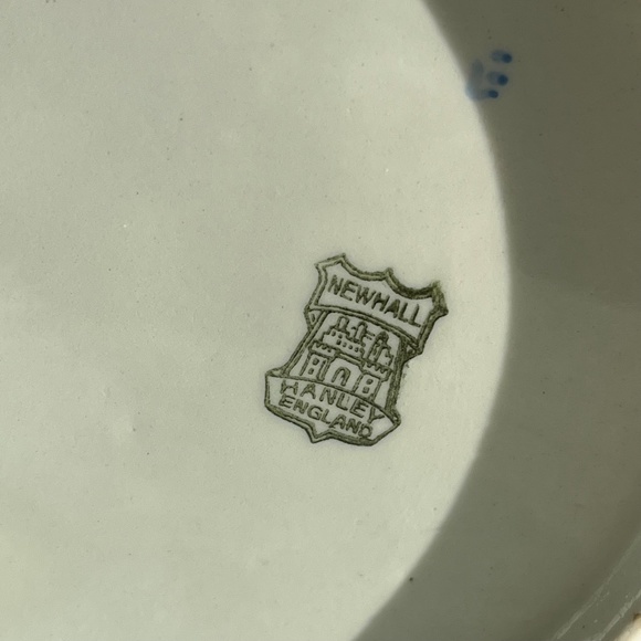 Vintage Newhall Hanley Staffordshire Porcelain Pitcher / Asian Motif - Picture 9 of 9